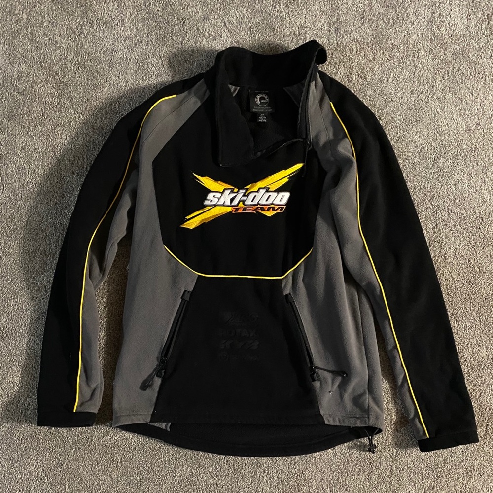 Ski-doo women’s fleece quarter zip pullover
